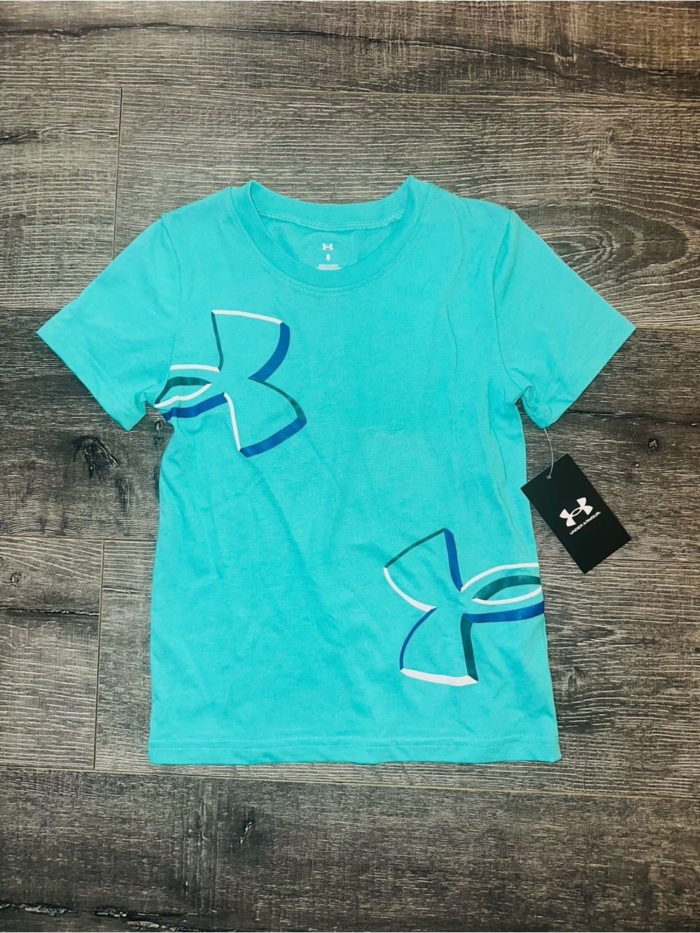 Under Armour Kids' Boys Short Sleeve Graphic Logo Tee